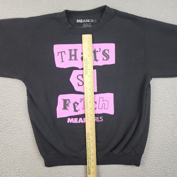 Mean Girls Thats So Fetch Extra Small Classic Movie Pullover Crewneck Sweatshirt - Picture 4 of 11
